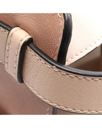 Pre-Loved by Azura Reborn - Pre-Loved Small Tricolor Leather Hammock Satchel