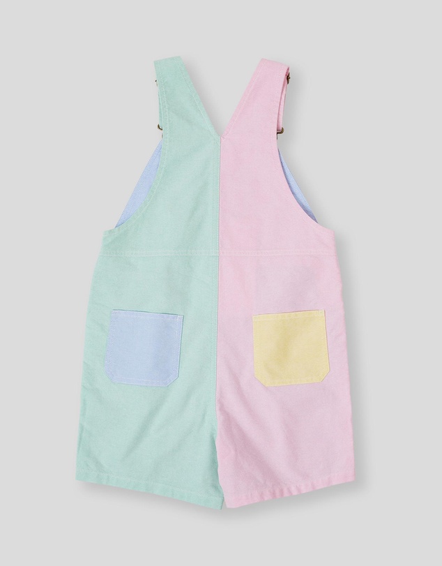 Goldie + Ace - Colour Block Burton Overalls - ICONIC EXCLUSIVE - Babies-Kids