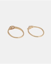 ALDO - Glampearl Duo Ring Set