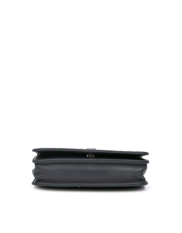 Pre-Loved by Azura Reborn - Pre-Loved Studded Lambskin Camellia Wallet On Chain
