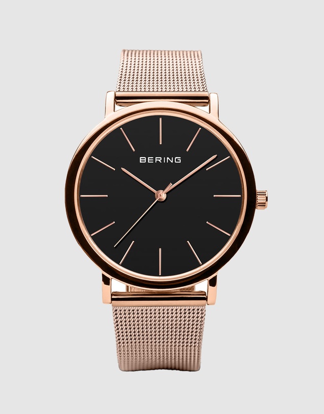Bering - Classic 36mm Rose Gold Watch