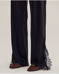 Witchery - Lace Trim Bias Pants