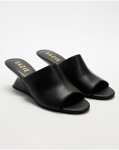 Dazie - Sal Structured Wedge Mules