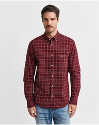 Gant - Regular Fit Classic Checked Poplin Shirt