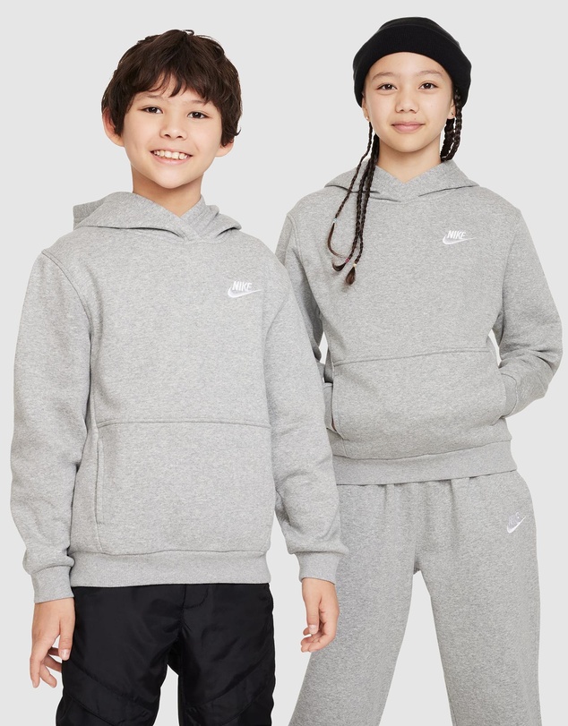 Nike - Big Kid's Club Fleece Pullover Hoodie - Kids