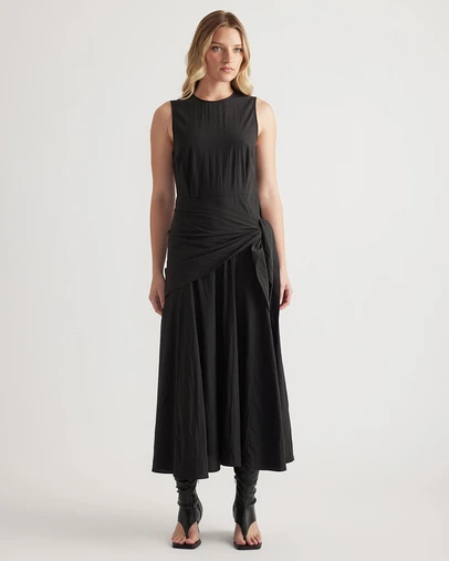 Decjuba - Isabelle Scarf Tie Midi Dress