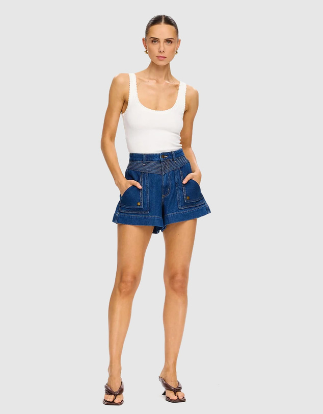 KIVARI - Celene Denim Short