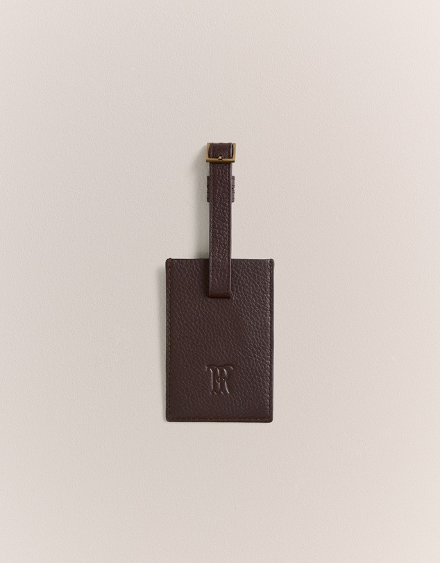 Trenery - Wynyard Luggage Tag in Espresso