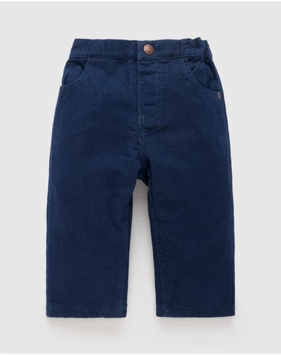 Purebaby - Corduroy Pants with Lining -Kids-Babies