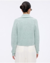 Minima Esenciales - Niles Merino Wool Zip Cardigan