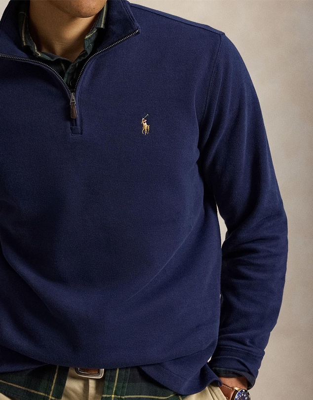 Polo Ralph Lauren - Estate-Rib Quarter-Zip Pullover