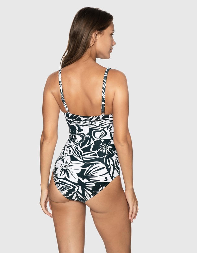 Nip Tuck Swim - Green Nostaligic Summer Louise One Piece
