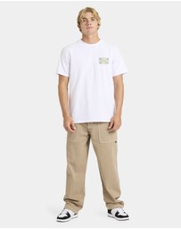 Quiksilver - Mens Starfish Stamp T-Shirt