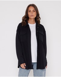 ALEXANDRA - Nelsie Shacket Black