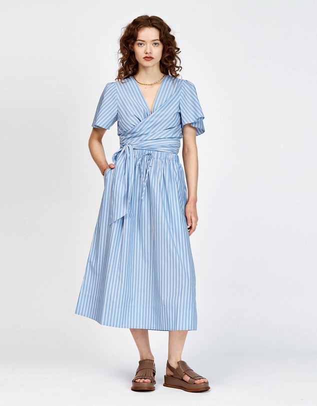 bul - Rolig Skirt Blue Stripe