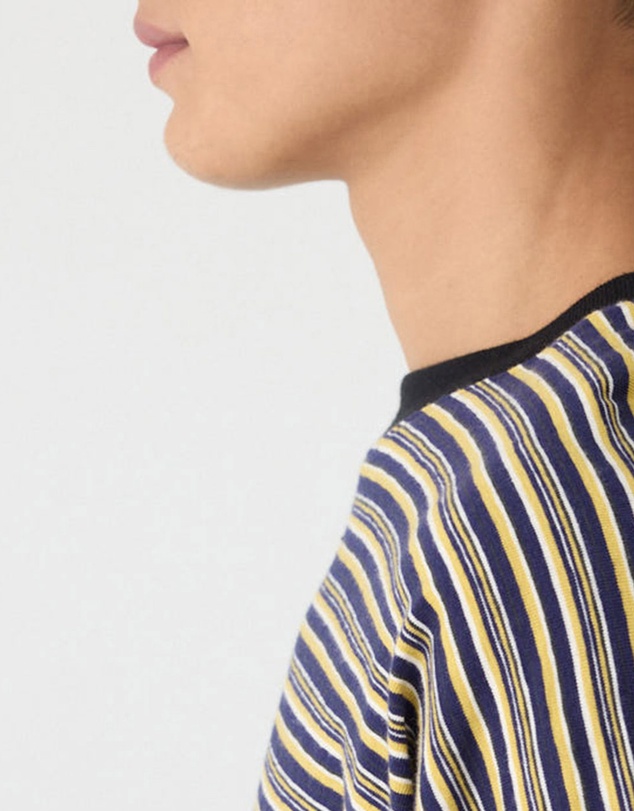 Bassike - Vintage Stripe LS T-Shirt
