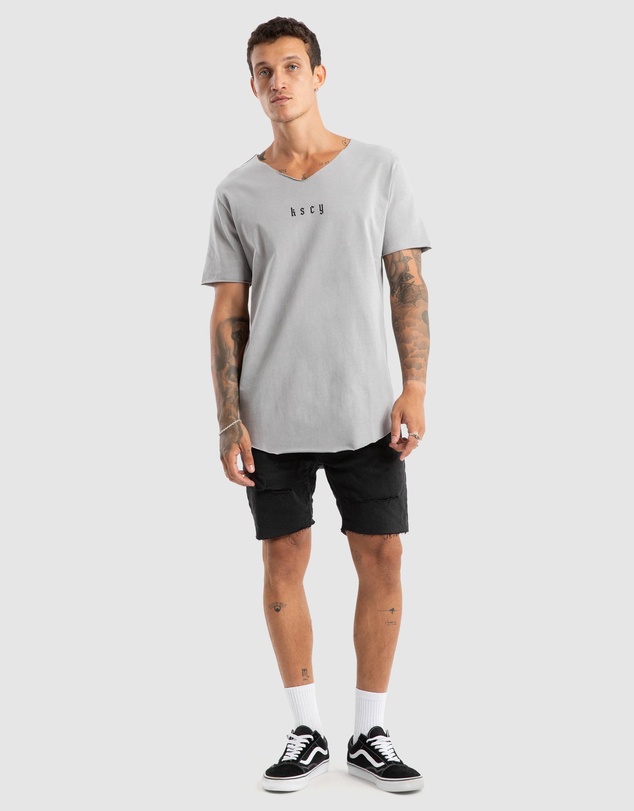 Kiss Chacey - Made Of Iron Raw Neck Tee