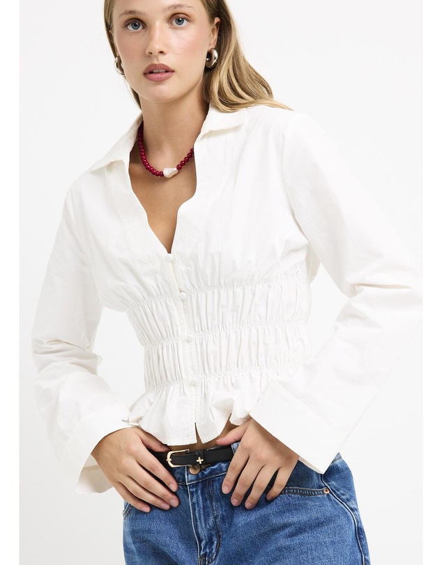 Subtitled - Nami Button Long Sleeve Shirt