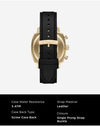 Emporio Armani - Black Chronograph Watch