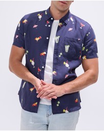 Marcs - At The Bar Linen Blend Shirt