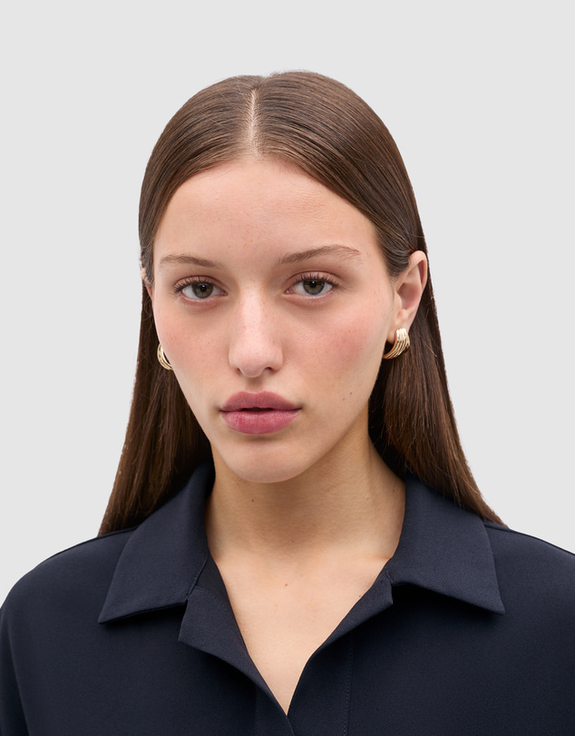 Seed Heritage - Woven Crepe Relaxed Shirt