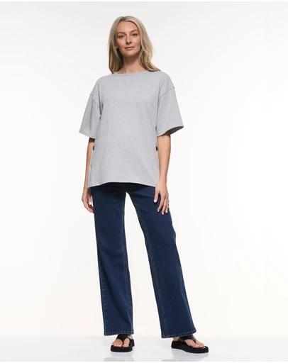 Soon Maternity - Straight Leg Overbelly Jeans