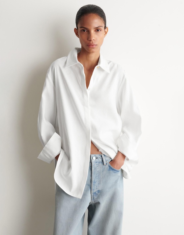 COS - Longline Linen Shirt