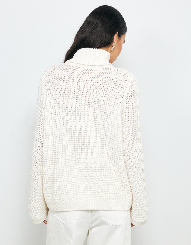 AERE - Rhei Organic Cotton Wool Cable Jumper