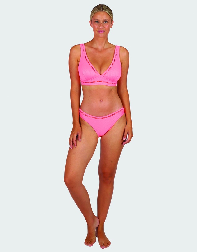 Baku Swimwear - Rococco D/DD Cup Longline Bikini Bra Top