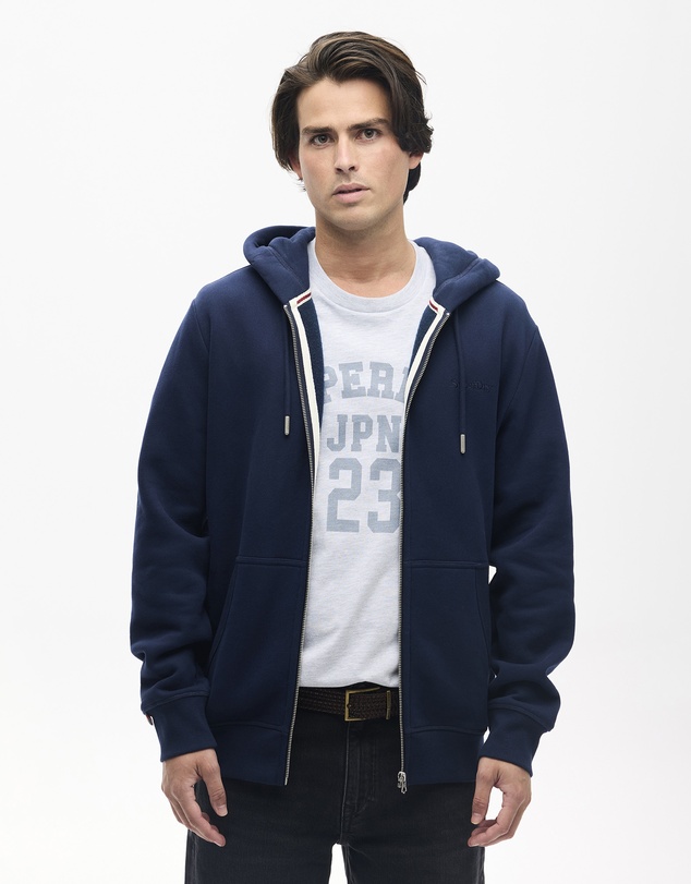 Superdry - Essential Zip Slim Fit Hoodie