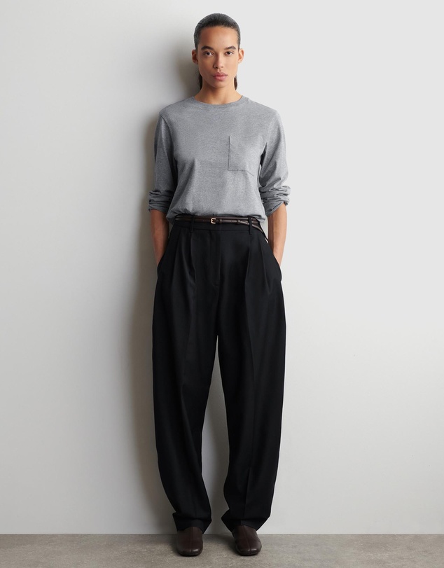 COS - Cotton Long-Sleeved T-Shirt