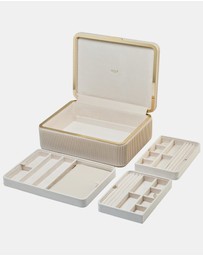 Wolf - Wolf Bella Large Jewellery Box Bone