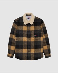 Tommy Jeans - Check Teddy Overshirt