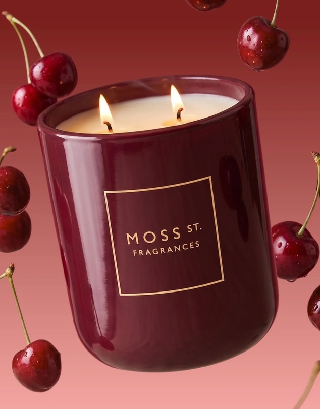 Moss St Fragrances - Cherry Bomb Soy Candle 300g