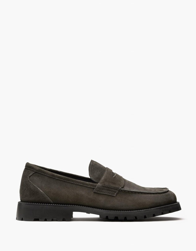 Aquila - Ezra Suede Penny Loafers
