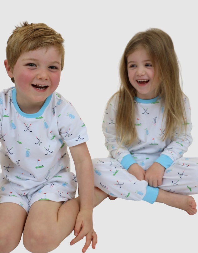 Sant And Abel - Kids Golf Long PJ Set