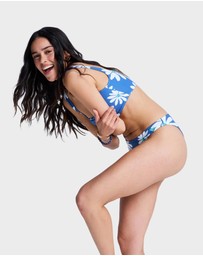 Roxy - Womens Printed Essentials Cheeky Coverage Bikini Bottom