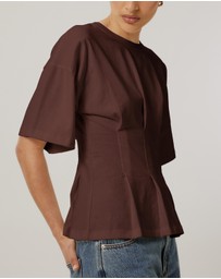 Calli - Tucked T-Shirt