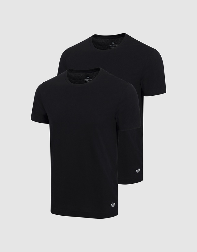 adidas Originals - 2 Pack Comfort Core Cotton Crew Neck T-Shirt