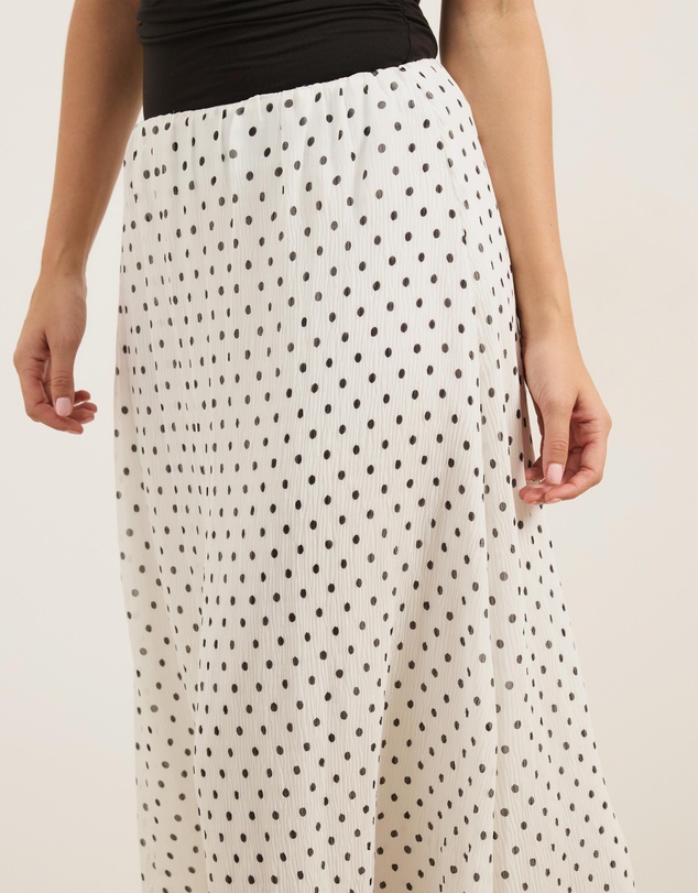 Atmos&Here - Plisse Maxi Skirt