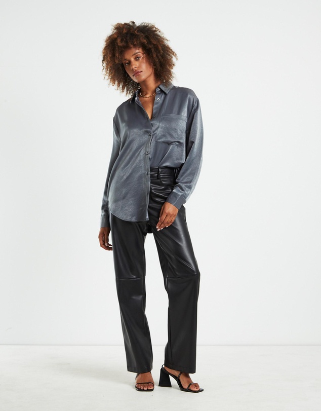 Alice In The Eve - Tina Silky Oversized Shirt