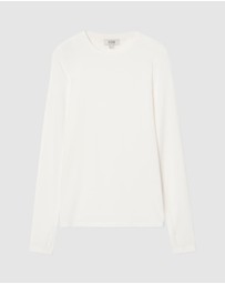 COS - Slim-Fit Long-Sleeve Top