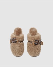 EVERAU - Australian Shepherd Ugg Cecil Double Faced Sheepskin Upper House Shoes