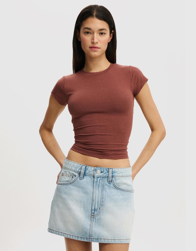 Cotton On - Original Denim Mini Skirt