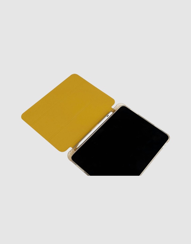 Tucano - Tucano Satin Folio Case Dark Yellow for iPad 10th Gen 10.9 2022 and iPad 11 A16 2025