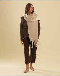 Morgan & Taylor - Hannah Reversible Scarf in Cream