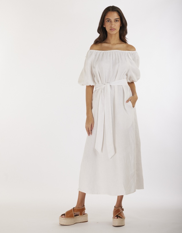 Amelius - Wren Linen Maxi Dress