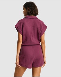 Sea Level Australia - Sunset Playsuit