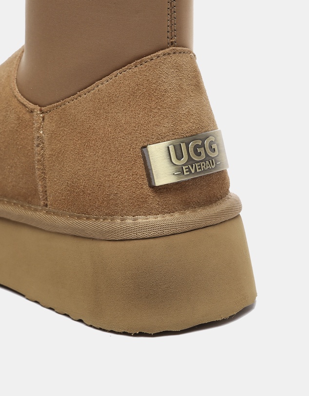 EVERAU - EverAU Ugg Ethel Platform Boot Cow Suede Upper UGG Boots