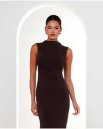 Pilgrim - Zaylee High Collar Maxi Dress